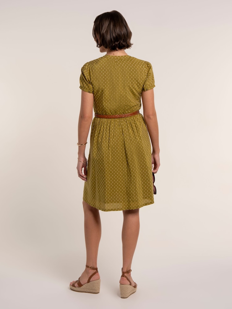 Brakeburn Green Adriella Dress - Image 2 of 6 Brakeburn Green Adriella Dress - Image 2 of 6