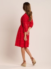 Brakeburn Red Zora Dress - Image 2 of 6