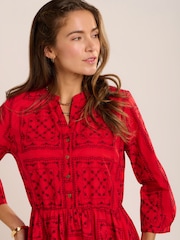 Brakeburn Red Zora Dress - Image 3 of 6