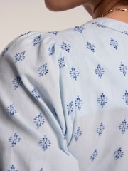 Brakeburn Blue Kim Blouse - Image 3 of 6