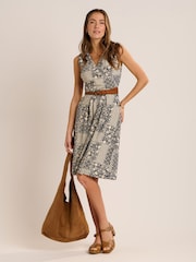 Brakeburn Blue Iro Dress - Image 4 of 6