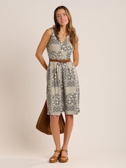 Brakeburn Blue Iro Dress - Image 6 of 6
