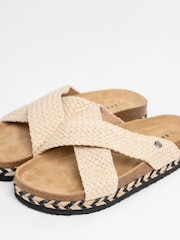 Brakeburn Cream Lenthay Sandals - Image 4 of 4