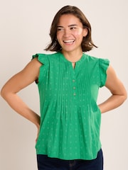 Brakeburn Green Talita Blouse - Image 3 of 6