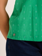 Brakeburn Green Talita Blouse - Image 6 of 6