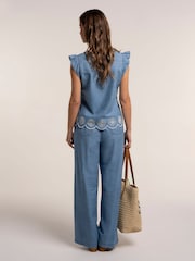 Brakeburn Blue Ipanema Blouse - Image 2 of 6