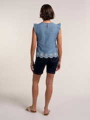 Brakeburn Blue Ipanema Blouse - Image 6 of 6