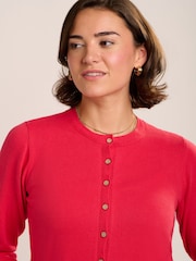 Brakeburn Red Winterberry Classic Cardigan - Image 5 of 6