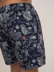 Brakeburn Blue Markethill Swim Shorts - Image 5 of 6
