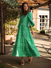 Brakeburn Green Clarisa Dress - Image 1 of 6
