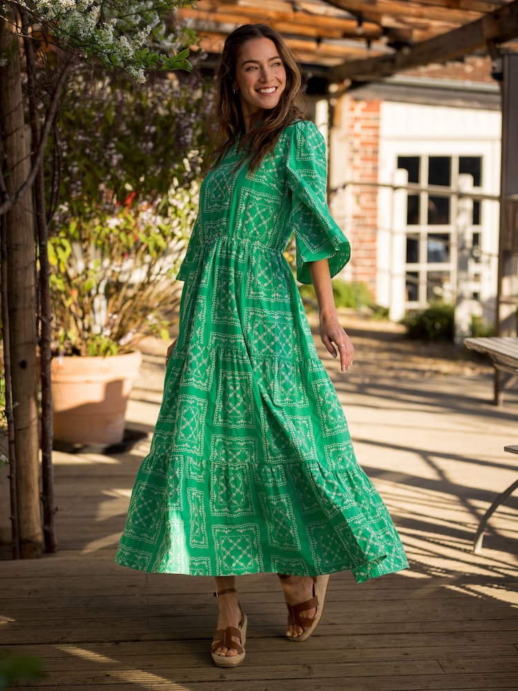 Brakeburn Green Clarisa Dress - Image 1 of 6