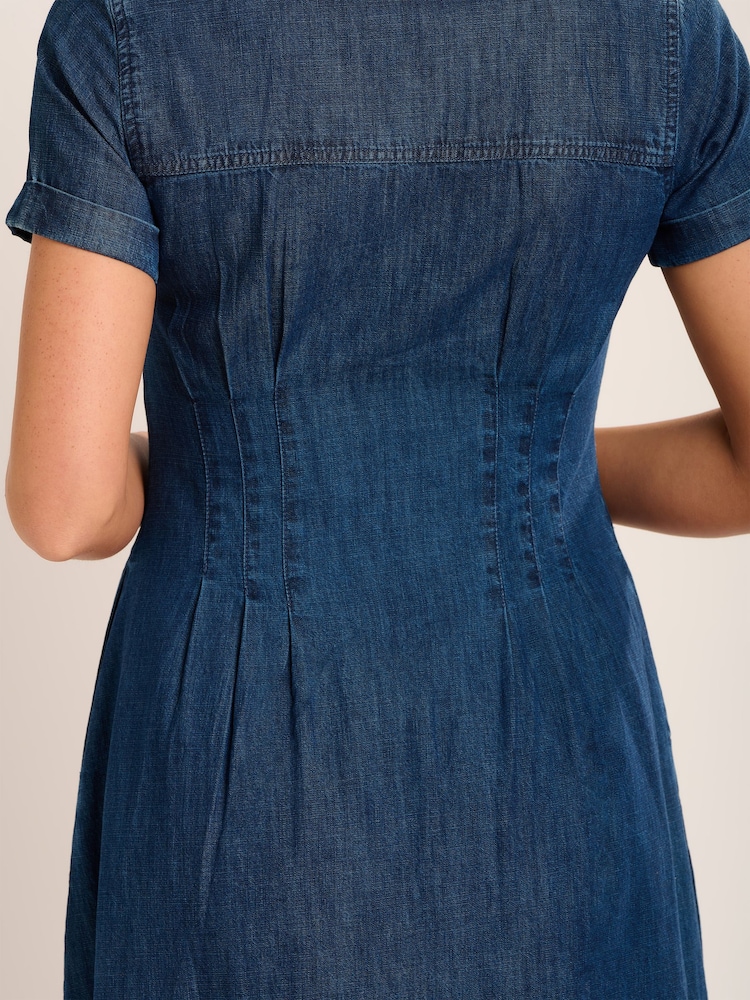 Brakeburn Blue Antonia Dress - Image 2 of 6 Brakeburn Blue Antonia Dress - Image 2 of 6