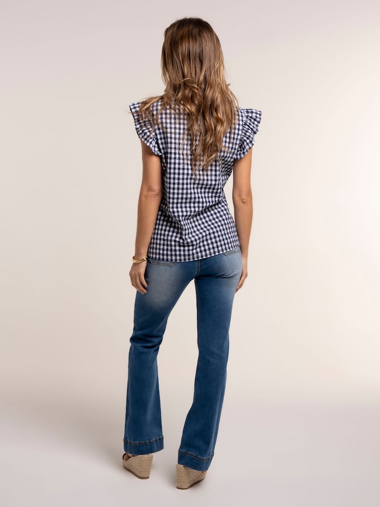 Brakeburn Blue Bia Blouse - Image 2 of 6 Brakeburn Blue Bia Blouse - Image 2 of 6