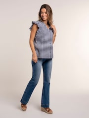 Brakeburn Blue Bia Blouse - Image 4 of 6
