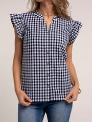 Brakeburn Blue Bia Blouse - Image 5 of 6