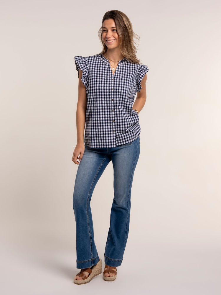 Brakeburn Blue Bia Blouse - Image 6 of 6 Brakeburn Blue Bia Blouse - Image 6 of 6