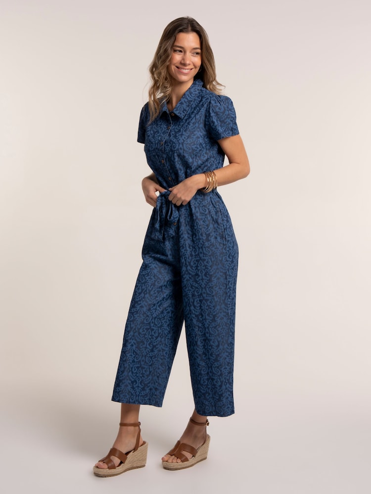 Brakeburn Blue Buzios Jumpsuit - Image 6 of 6