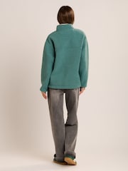 Brakeburn Blue Mangerton Quarter Zip Sweatshirt - Image 2 of 6