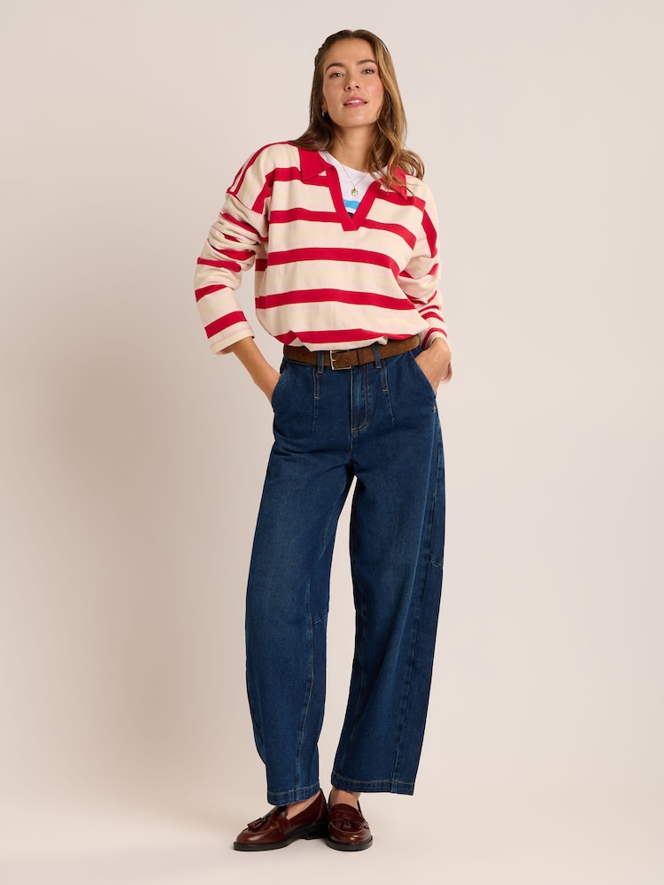 Brakeburn Red Caundle Sweatshirt - Image 6 of 6 Brakeburn Red Caundle Sweatshirt - Image 6 of 6