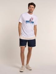 Brakeburn Blue Doveridge Swim Shorts - Image 1 of 6