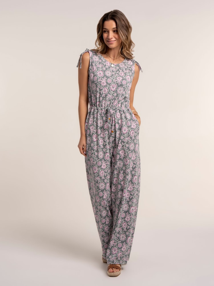 Brakeburn Green Sari Jumpsuit - Image 6 of 6