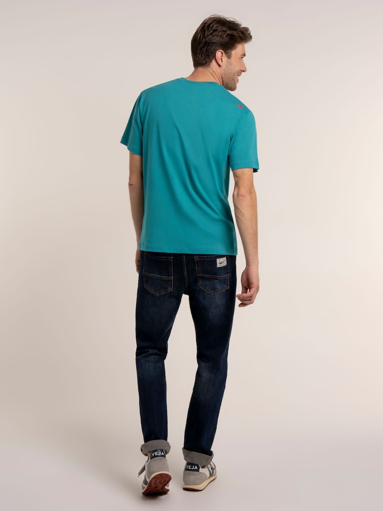 Brakeburn Green Ranskill T-Shirt - Image 2 of 5 Brakeburn Green Ranskill T-Shirt - Image 2 of 5