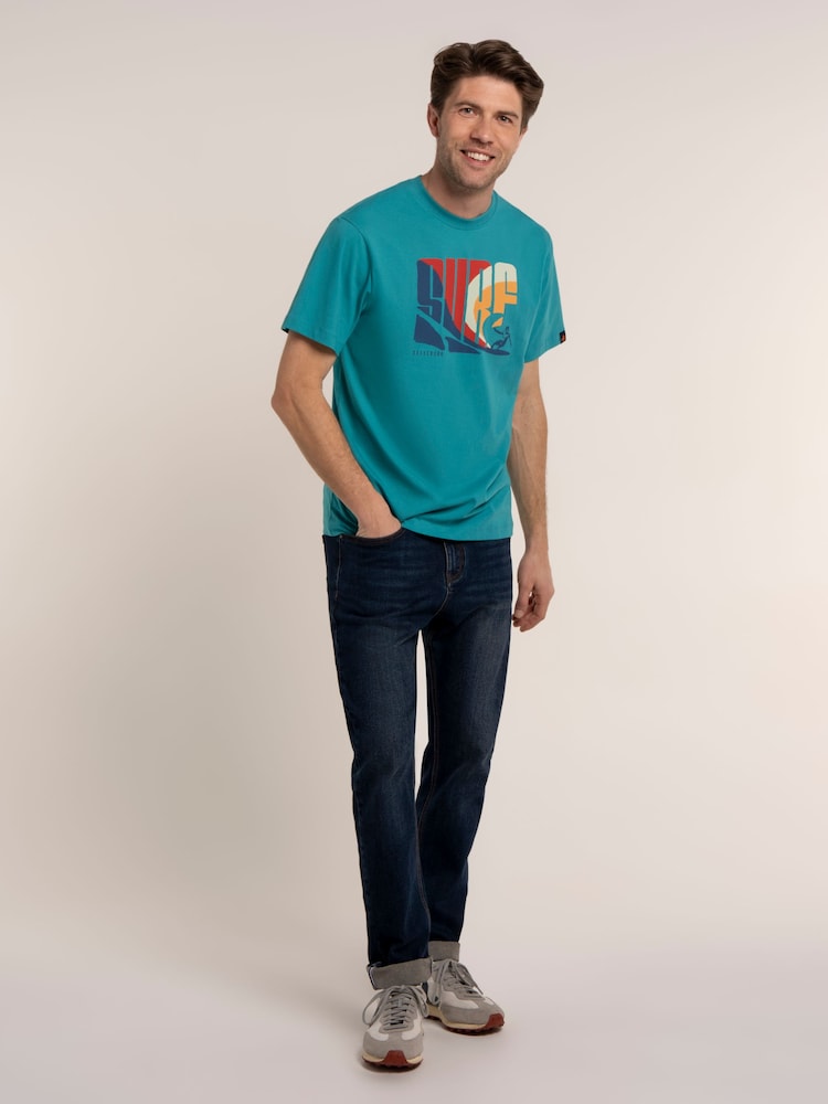 Brakeburn Green Ranskill T-Shirt - Image 5 of 5 Brakeburn Green Ranskill T-Shirt - Image 5 of 5