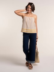 Brakeburn Cream Haeun Vest - Image 1 of 6