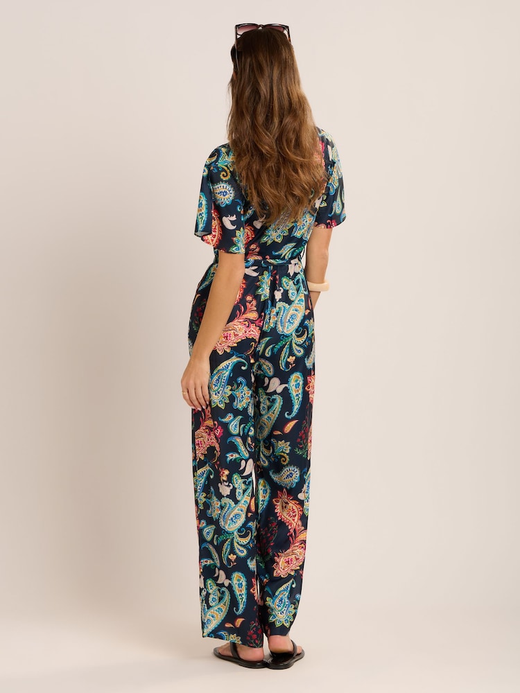 Brakeburn Blue Olivia Jumpsuit - Image 2 of 5