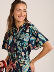 Brakeburn Blue Olivia Jumpsuit - Image 3 of 5