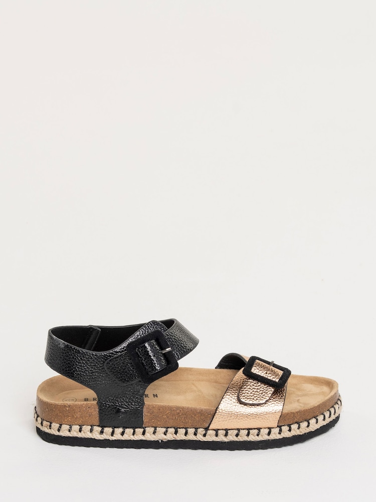 Brakeburn Gold Verity Sandals - Image 1 of 4