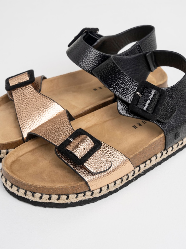 Brakeburn Gold Verity Sandals - Image 4 of 4