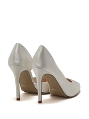 Rainbow Club White Camilla Court Satin Shoes - Image 3 of 4