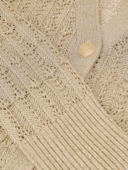 Reiss Gold Cardigan - Image 5 of 5