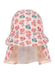 Konges Sløjd Pink Manuca UV Frill Sun Hat - Image 1 of 2