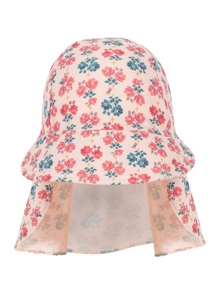Konges Sløjd Pink Manuca UV Frill Sun Hat - Image 1 of 2
