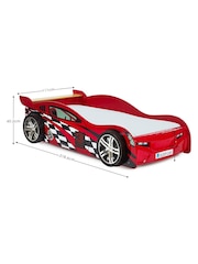 Julian Bowen Red Scorpion Racer Bed - Image 6 of 6