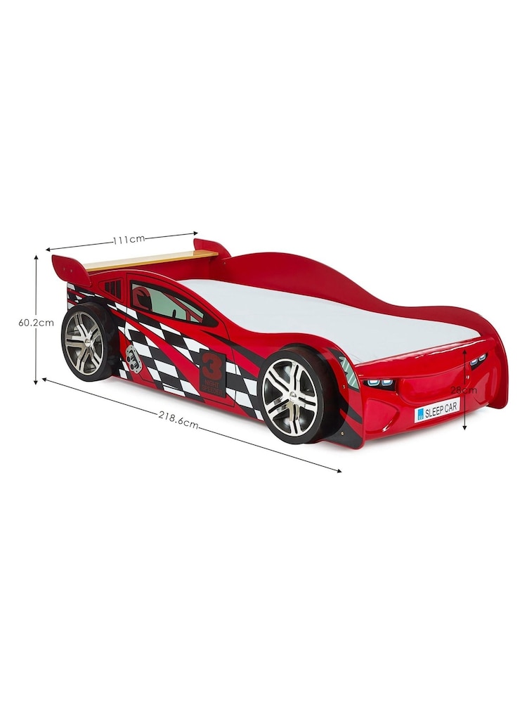 Julian Bowen Red Scorpion Racer Bed - Image 6 of 6