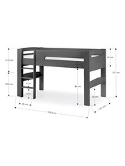 Julian Bowen Anthracite Pluto Midsleeper & Tent - Image 5 of 5