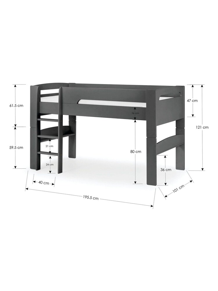Julian Bowen Anthracite Pluto Midsleeper & Tent - Image 5 of 5