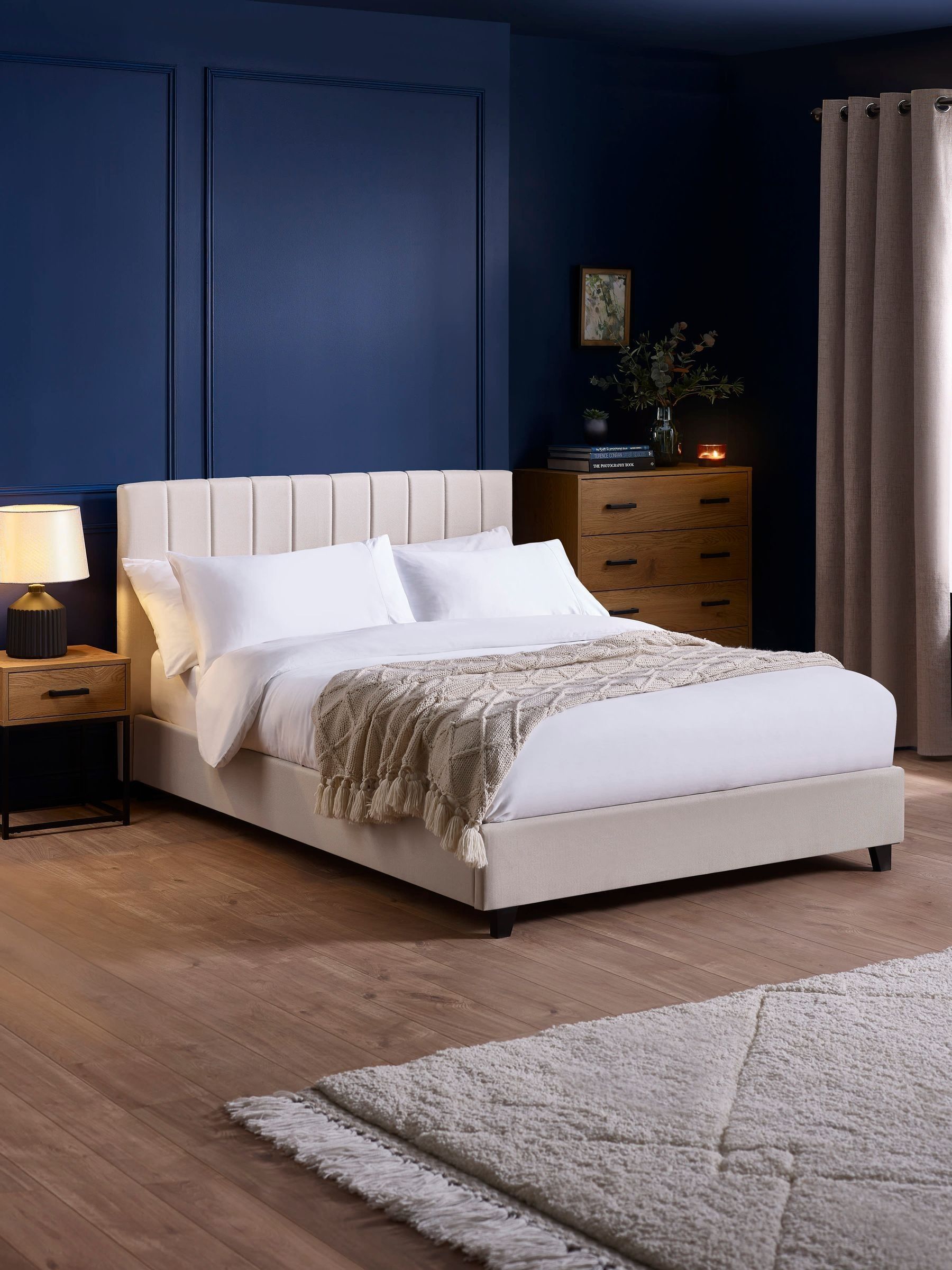 So'home Avira Fabric Upholstered Bed Oatmeal Extra Small - La Redoute - Image 4