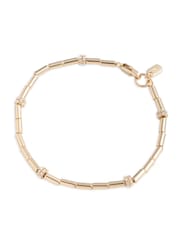 Lauren Ralph Lauren Gold Tone Pavé Linear Flex Bracelet - Image 1 of 2