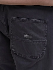 JACK & JONES Black Baggy Fit Alex Worker Trousers - Image 5 of 5