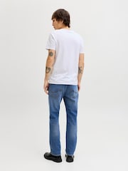 JACK & JONES Blue Clark Jeans - Image 4 of 7