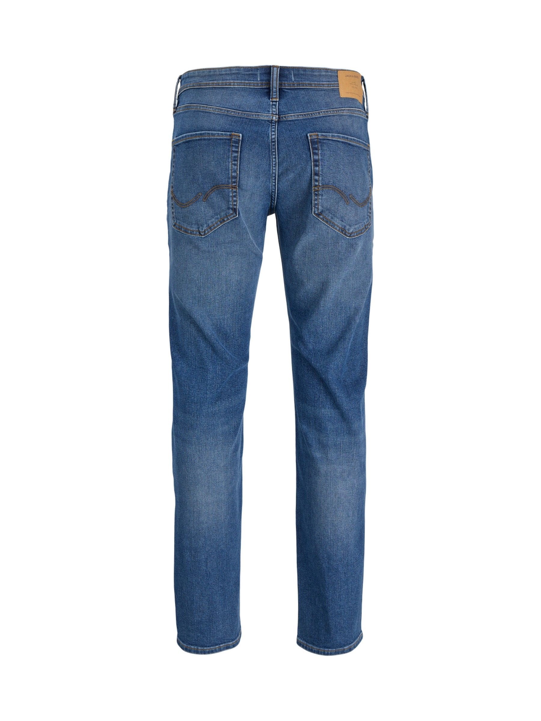 Buy JACK & JONES Blue Clark Straight Fit Jeans from Next USA