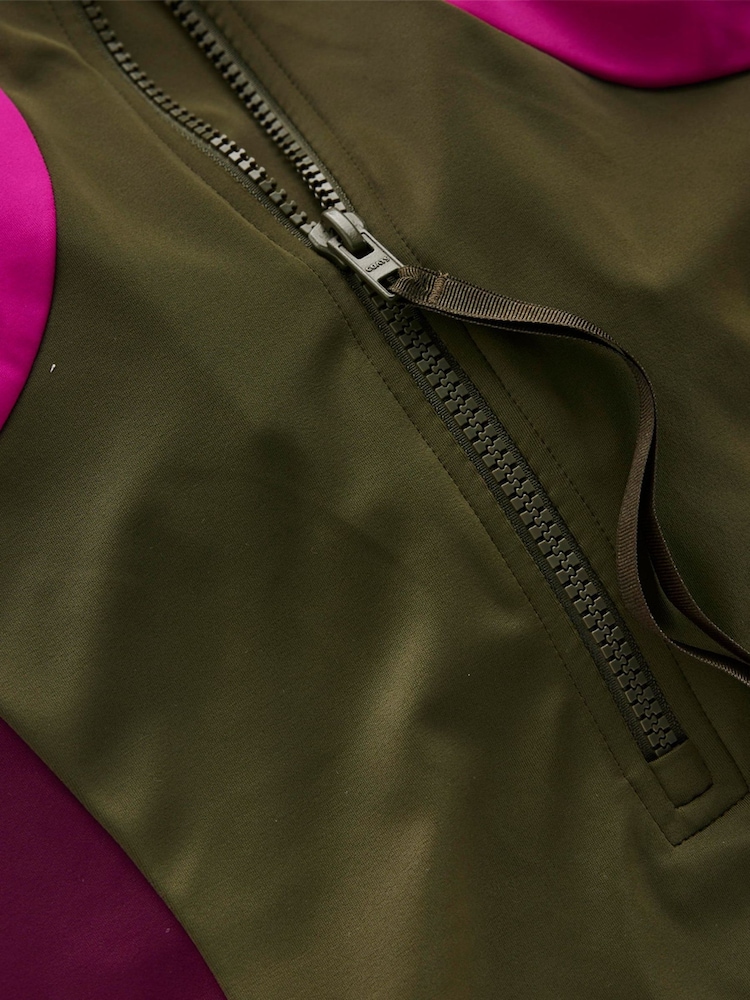 Boden Green Piped Sporty Swimsuit - Image 7 of 7