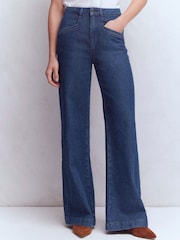 Boden Τζιν με τσέπη και φαρδιά γραμμής - Εικόνα 4 του 7