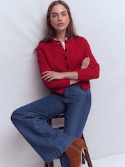 Boden Τζιν με τσέπη και φαρδιά γραμμής - Εικόνα 6 του 7