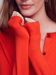 Boden קרדיגן קרופ מסיב כותנה, דגם Emilia - תמונה 2 מתוך 6