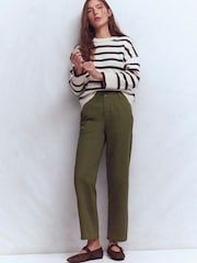 Boden Green Straight Leg Chino Trousers - Image 1 of 5